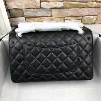 

Luxury Brand Handbag Bags For Women Genuine Leather Shoulder Bag Lady's Classic Flap Bag High-end Cowhide Crossbody Purse