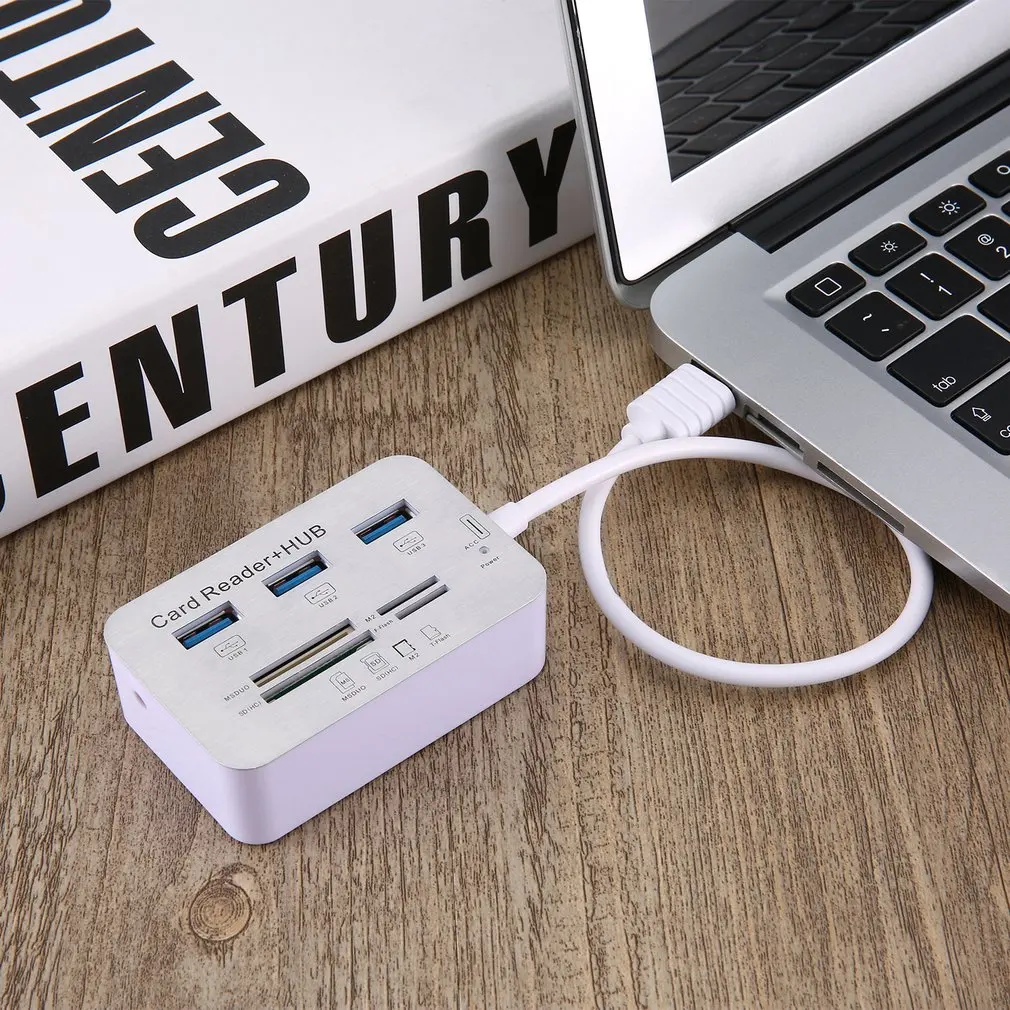Usb-хаб 3,0 Мульти USB 3,0 разветвитель концентратор 3 порта мульти usb-хаб кардридер супер скорость микро хаб для компьютера аксессуары