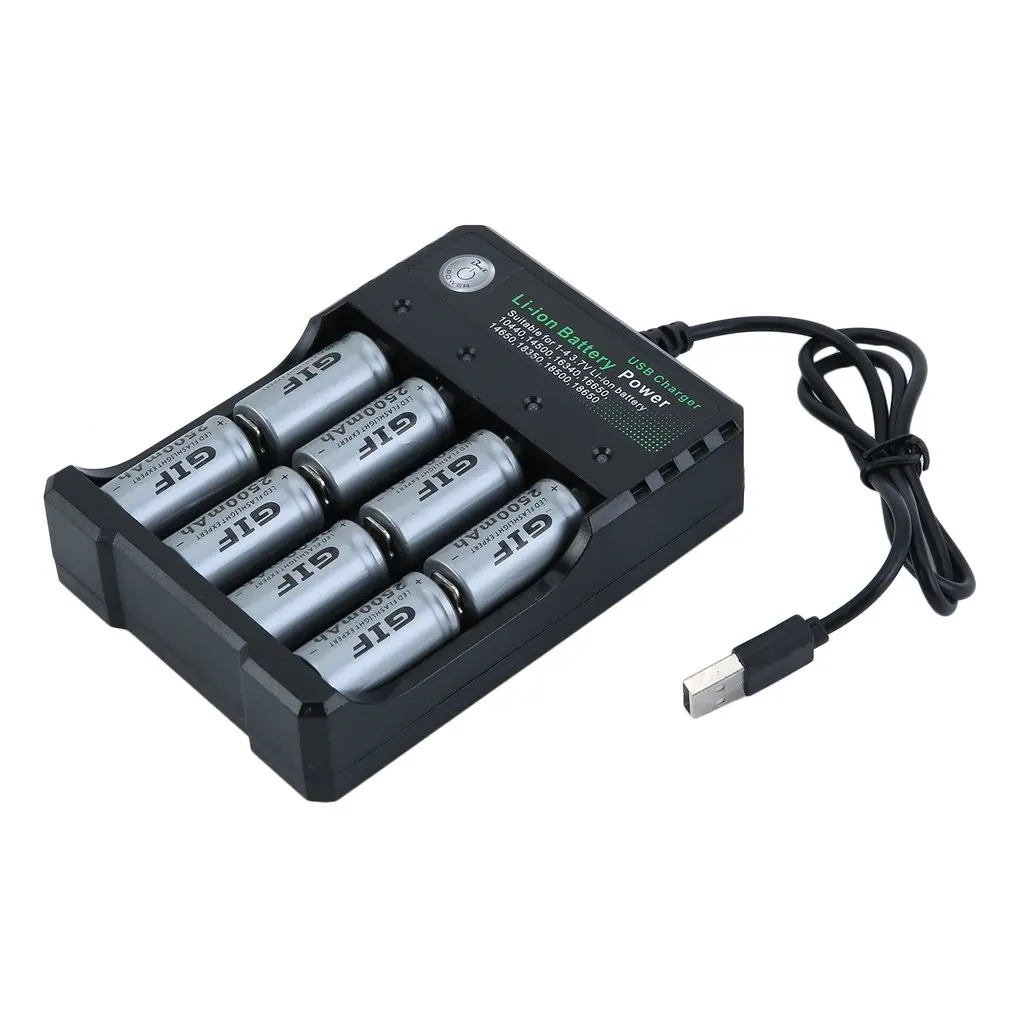 20pcs 3,7 V 2500mAh GTF аккумуляторные батареи 16340 Li-Ion батареи набор с 2 зарядными устройствами для камеры безопасности Netgear Arlo