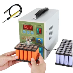 Soudeur par points à impulsion pour batteries 18650 Lithium ion 787A + 1 jeu de stylo électrique 