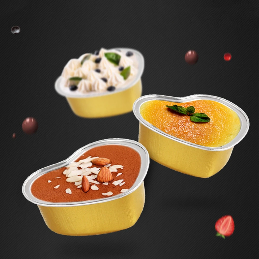 pudim copo cozimento-resistente mousse bolo de cozimento embalagem