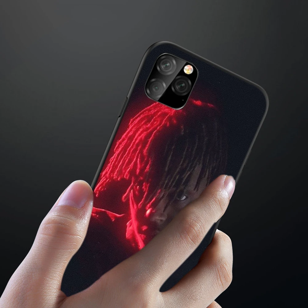 Q16 Juice WRLD TPU чехол для телефона Apple iPhone 6 6S 7 8 Plus 5 5S SE X XS MAX XR силиконовый мягкий чехол