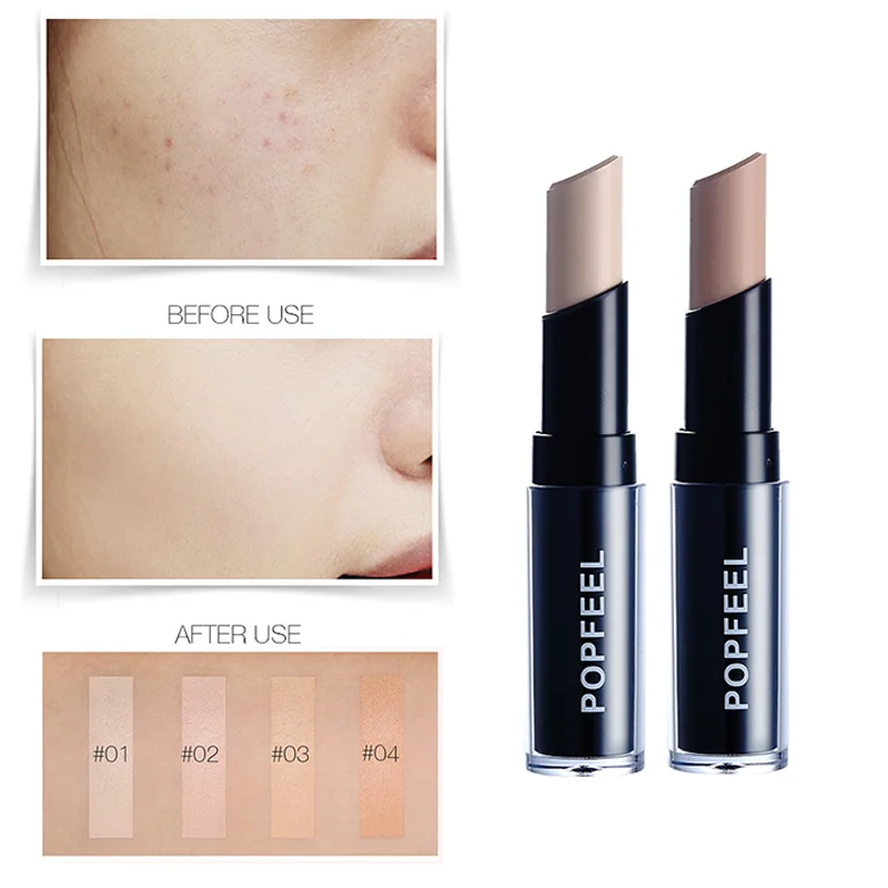 

Concealer Foundation Makeup Full Cover Face Corrector Hide Blemish Dark Eye Circle Contour Stick Proofreader Make Up Concealer