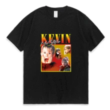 

Kevin McCallister Men's Women's T Shirt Couple Fashion All-match Short Sleeve Tees Shirts 100% Cotton Oversized T-shirt Unisex