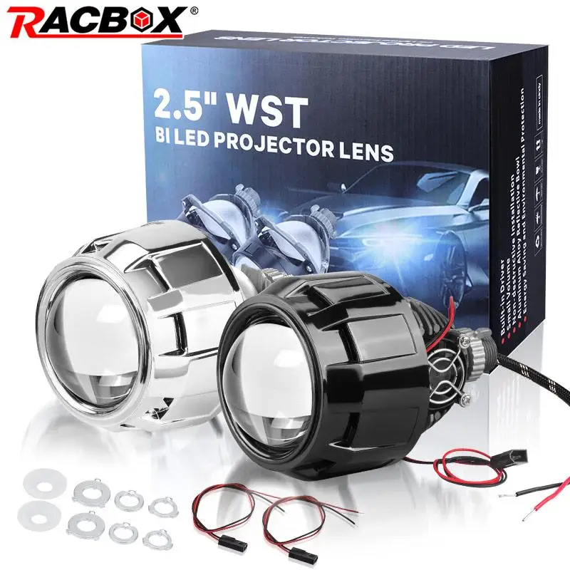2.5 Inch Bi Led Headlight Projector Lens High Low Beam Headlamp Lenses