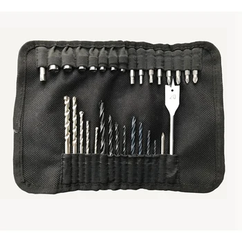 

Promotion--31 Pcs High-Speed Steel Screwdriver Drill Bits Set Twist Drill Bits Set Bits Holder Spade Bit Screwdriver Bits Home R