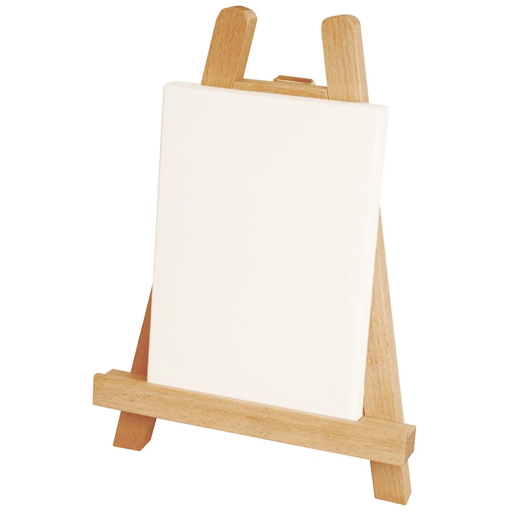 

Mini Display Easel Small Tabletop Mini Wood Artist Frame Photo Painting Display Tripod A-frame Easel Art Supply