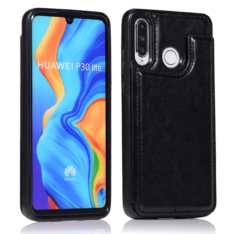 Чехол для huawei P30 Pro, чехол для huawei P30 Lite, кожаный чехол со слотом для карт, кошелек для huawei P30, чехол с откидной крышкой, Haiwei P30Pro P30Lite