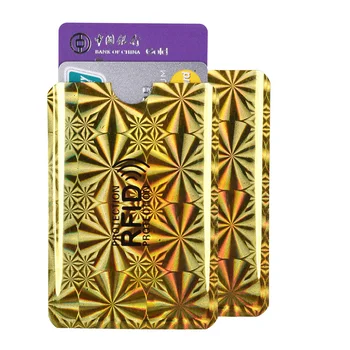 

10PCS RFID Aluminum Metal Credit Card Cover Women Fashion Card Holder Men NFC Shielded Protective Card Case Special offer
