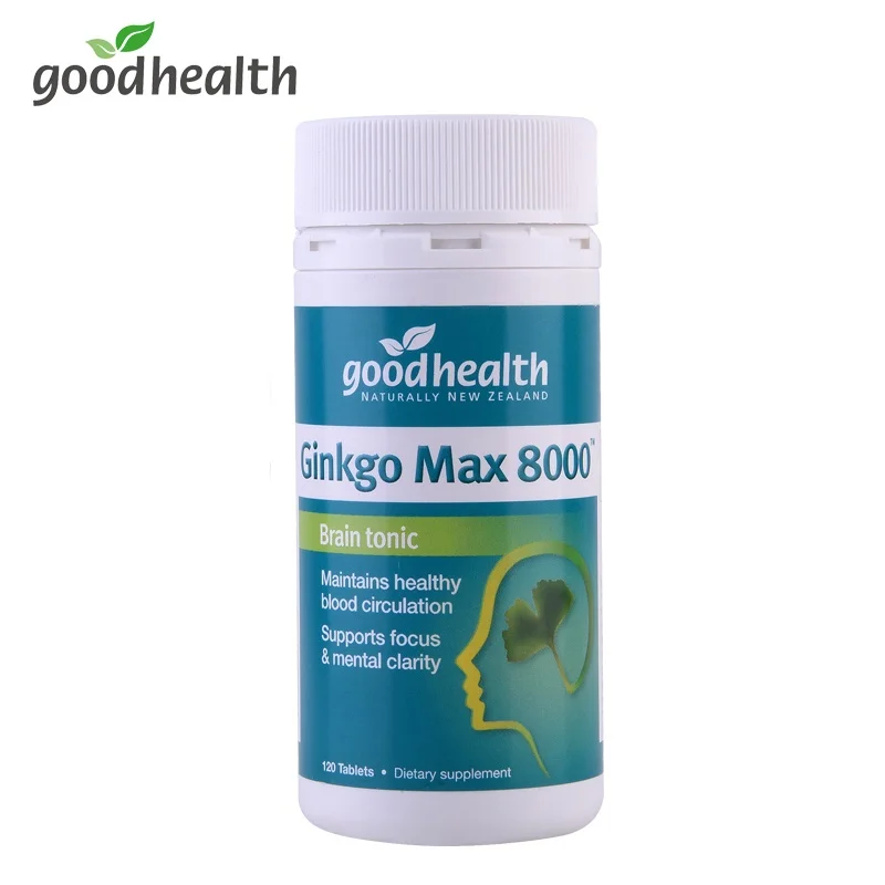 Good Health Ginkgo Max 8000 Brain Tonic 120 Tablets  (3)