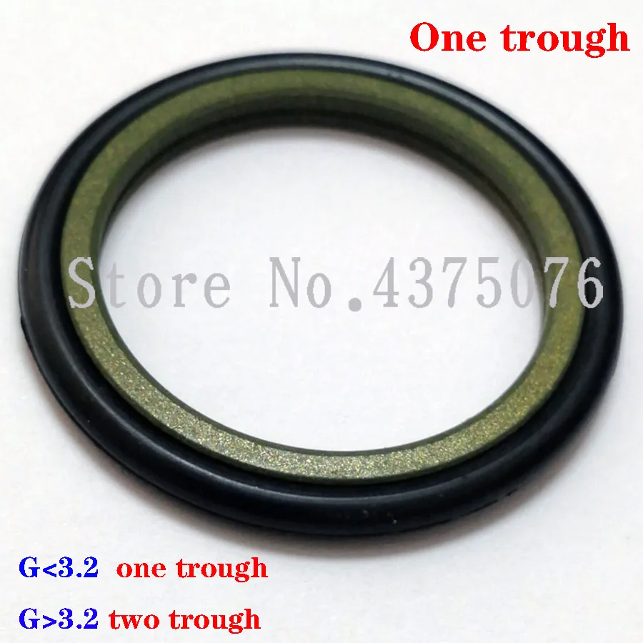 ID = 160/165/170/180/190/200 мм гр BRS Oed уплотнение штока PTFE с NBR каучук o-образный кольцо поворотный Glyd кольцо поворотный компактный заменить TG3 M15 или СРБ