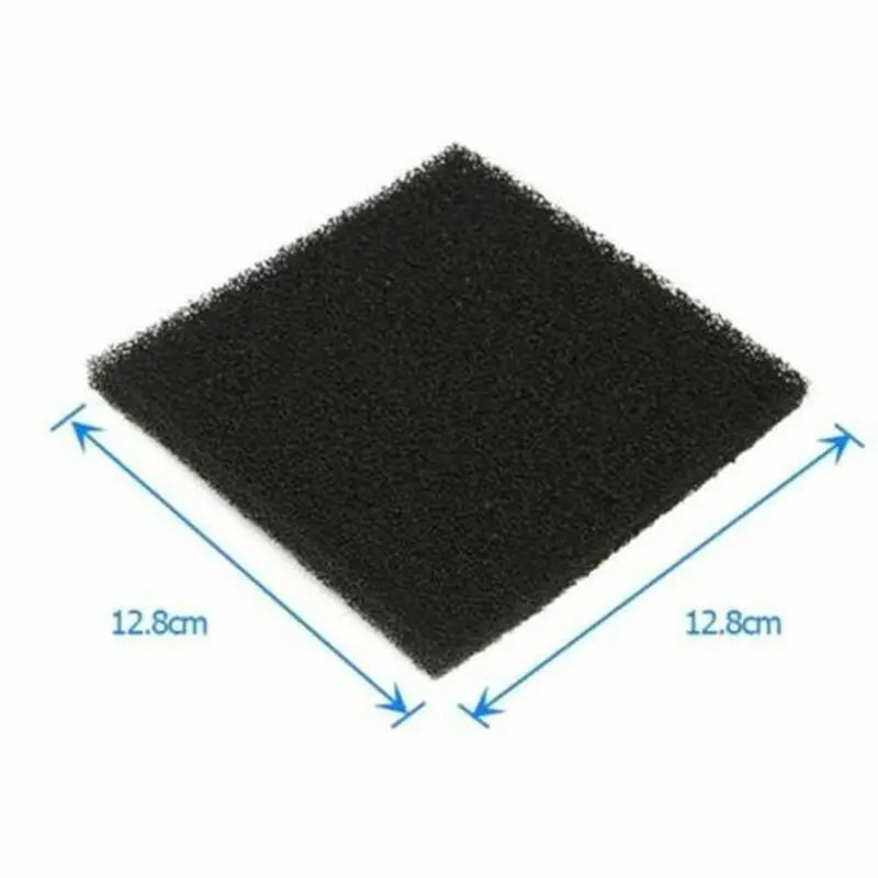 5-20Pcs Activated Carbon Filter Sponge Aquarium Fish Filter Box Water Pet Cage Filters Accessories Hole Aquarium Absorber water filter