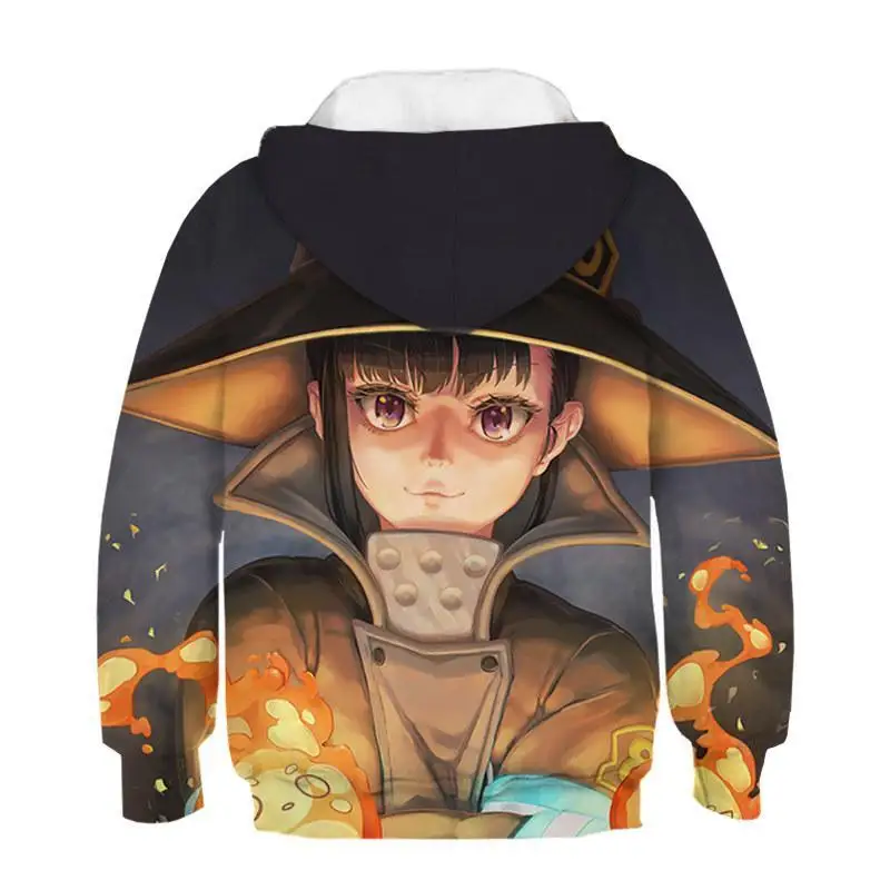 Sudadera con capucha de dibujos анимадо lindo 3D Nios de moda de calle nios y nias casualsuter deportivo