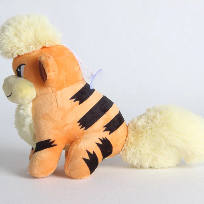 1 шт. 25 см Kawaii Growlithe плюшевые игрушки кукла Growlithe плюшевые игрушки мягкие животные игрушки для детей рождественские подарки