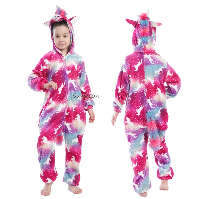 Kigurumi Pajamas Unicorn For Children Baby Girls Pyjamas Boys Sleepwear Animal Panda Licorne Onesie Kids Costume Jumpsuit Kigurumi Pajamas Unicorn For Children Baby Girls Pyjamas Boys Sleepwear Animal Panda Licorne Onesie Kids Costume Jumpsuit