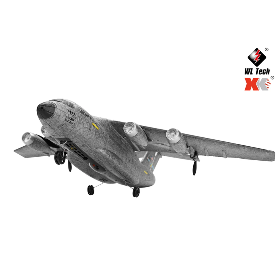 XK A130-Y20 RC самолет 2,4G 3CH 500 мм размах крыльев EPP RTF Встроенная модель с гироскопом летающие уличные игрушки самолет с фиксированным крылом