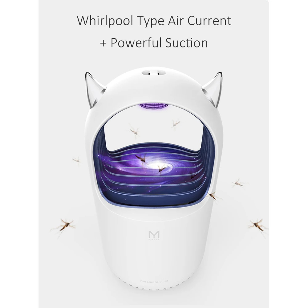 

New Demon Appearance USB Electronic Mosquito Killer Lamp Home Use UV Light Photocatalyst Fly Bug Dispeller Zapper Insect Trap