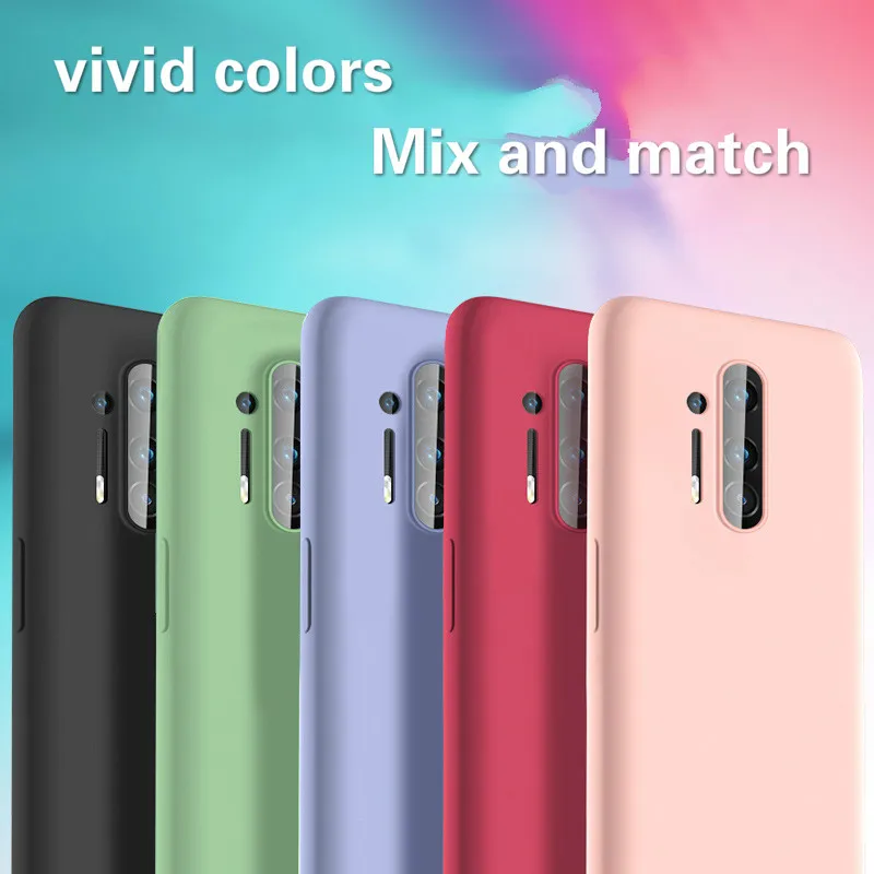 Matte candy color silicone phone case on for oneplus 6 6t 8 8t 7 pro pt red black tpu back cover fundas cases one plus 5 | Мобильные