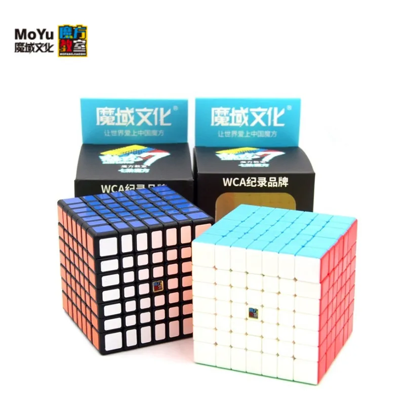 MoYu MoFangJiaoShi MeiLong 7x7 speed competition magic cube children puzzle toy 