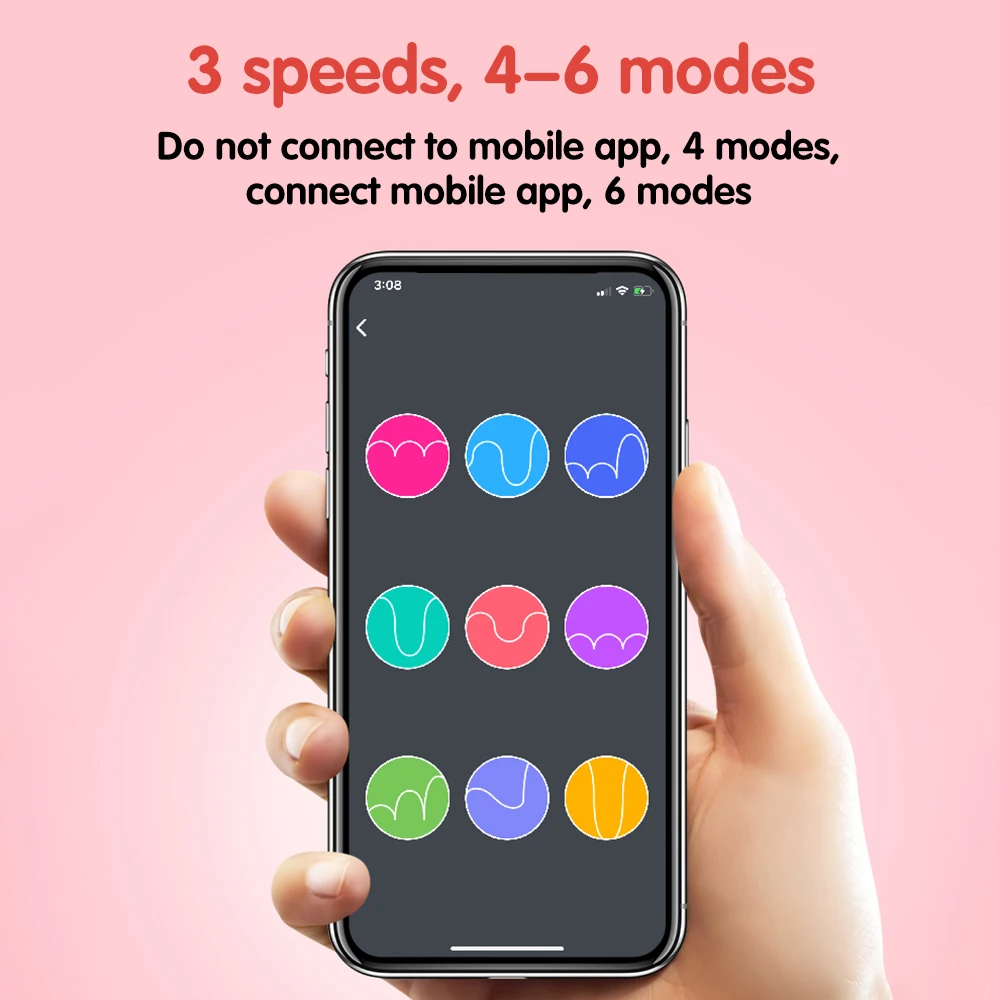 U type APP Bluetooth многоскоростные Вибраторы интимные игрушки для взрослых приложение