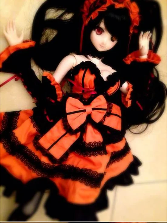 Токисаки Куруми карнавальный костюм одежда платье для BJD/SD/DD кукла