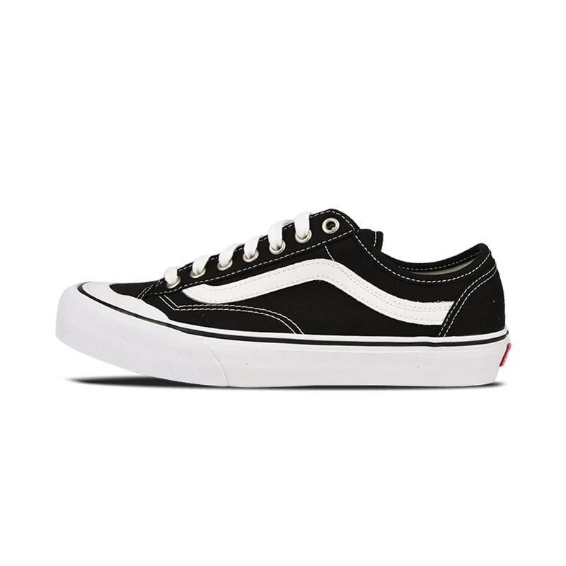 VN0A3MVLY28 Оригинальные мужские и женские туфли VANS; классические парусиновые туфли в стиле ретро; Белые Повседневные туфли для катания на коньках; коллекция года; VNOA3MVLQC5 - Цвет: VN0A3MVLY28