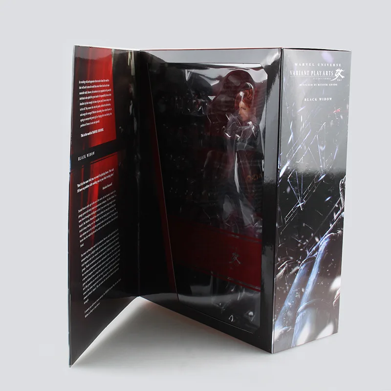 

Play Arts Change Avengers Ultron PA Change Black Widow Movable Joint Boxed Garage Kit