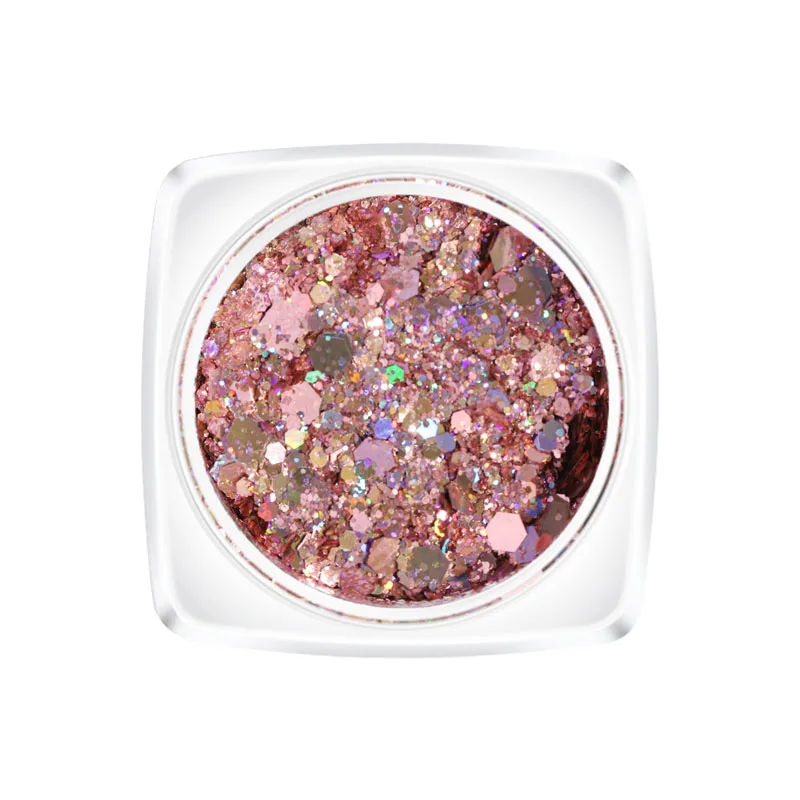 

1 Box Nail Mermaid Glitter Flakes 3D Colorful Sequins Polish Manicure Nails Art Decor LDO99