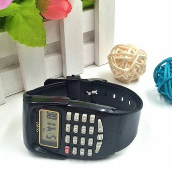 

Students Multifunctional Fashion Practical Date Gift Digital Display Exam Oriented Calculator Watch Portable Wrist Kids Mini