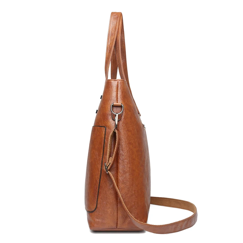 Luxury Handbags Designer Letter Pu Leather Women Shoulder Bags High Capacity Ladies Crossbody Bag Fashion Casual Female Tote Bag