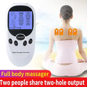 

Electric herald Tens Muscle Stimulator Ems Acupuncture Body Massage Digital Therapy Machine Electrostimulator