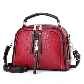 

Women's Handbags Casual Crossbody Bags Wild Zipper Top-handle Large Capacity Female Totes Fashion Messenger Shoulder Bags Travel
