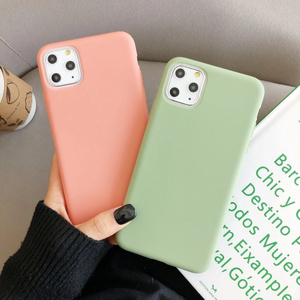 100Pcs/Lot Soft Silicone Phone Cases For 12 Mini
