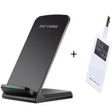 Qi беспроводной комплект зарядного устройства адаптер для зарядки приемная площадка катушка приемник для iPhone 5 6 7 XS Max XR X 8 для samsung S9 S8 S7