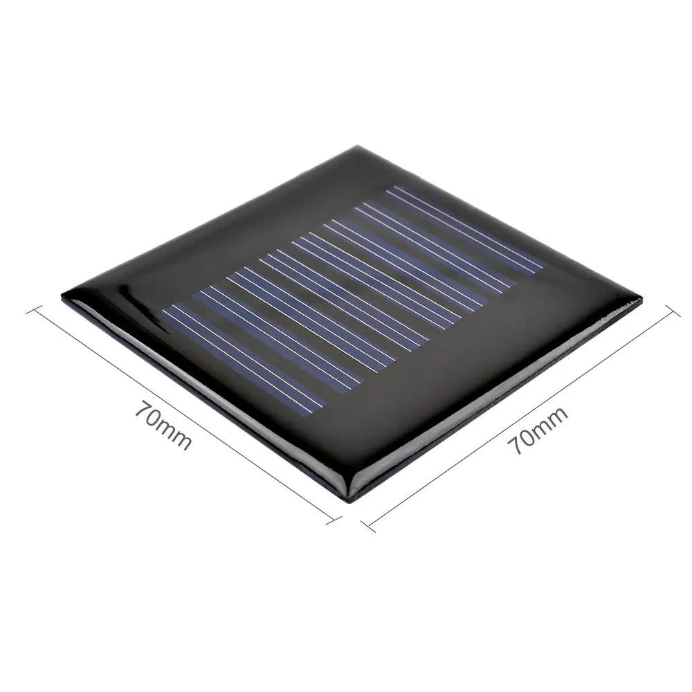 SUNYIMA 2 шт. Портативный панели солнечных батарей 70*70 мм 4V 60mA зарядка от солнечной