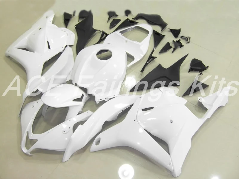 Литьевая Форма ABS полный обтекатель комплект подходит для Honda CBR600RR 09 10 11 12 F5 2009 2010 2011 2012 Обтекатели набор все белые