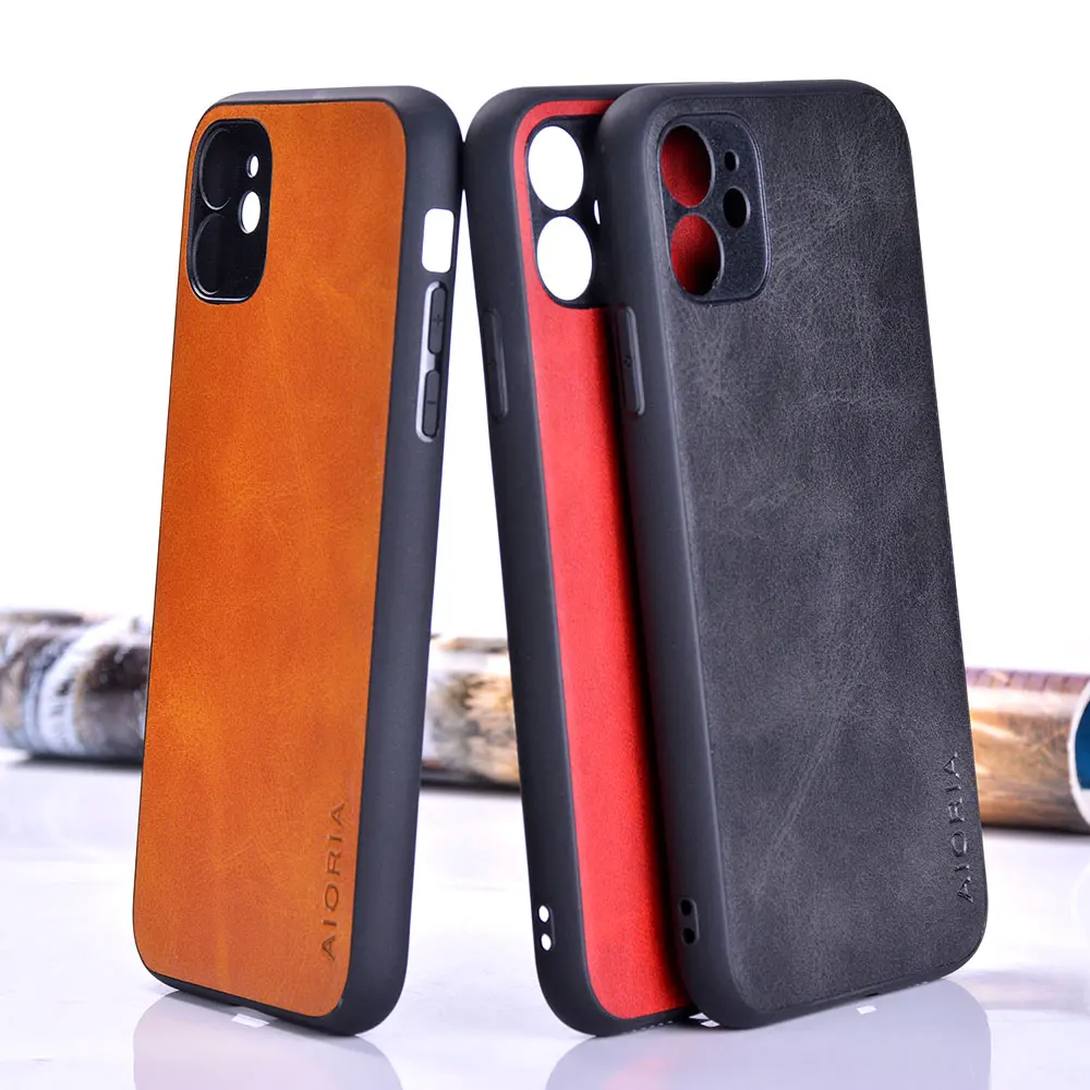 case for iphone 11 pro max Luxury funda Vintage leather Skin cover hoesje for iphone 11 pro max phone case coque capa fashion