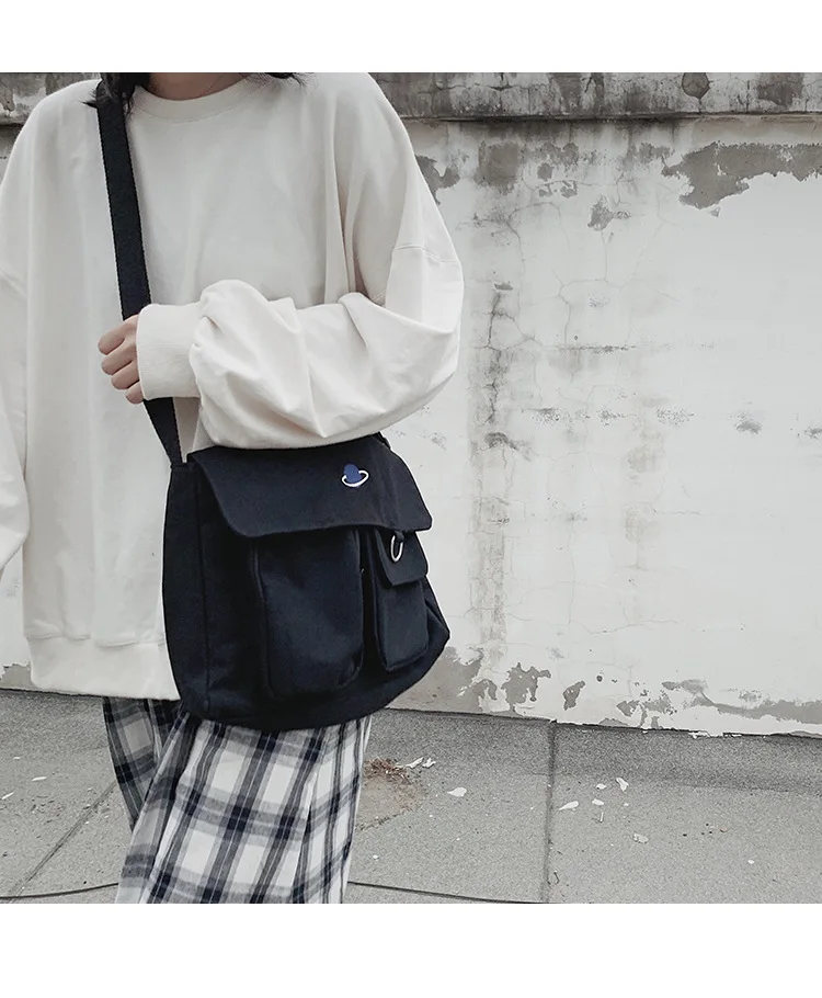 Sac De Courses En Toile De Coton Naturel - Cabas Fourre-Tout Réutilisable Écologique - Taille Moyenne