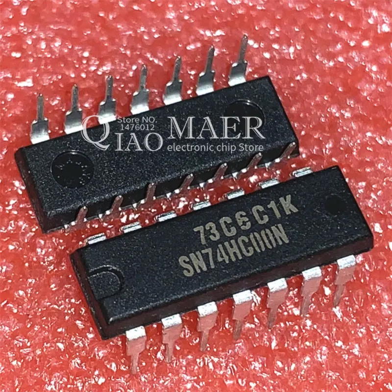 1 шт./лот SN74HC00N DIP14 SN74HC00 DIP 74HC00 DIP-14 | Электронные компоненты и принадлежности