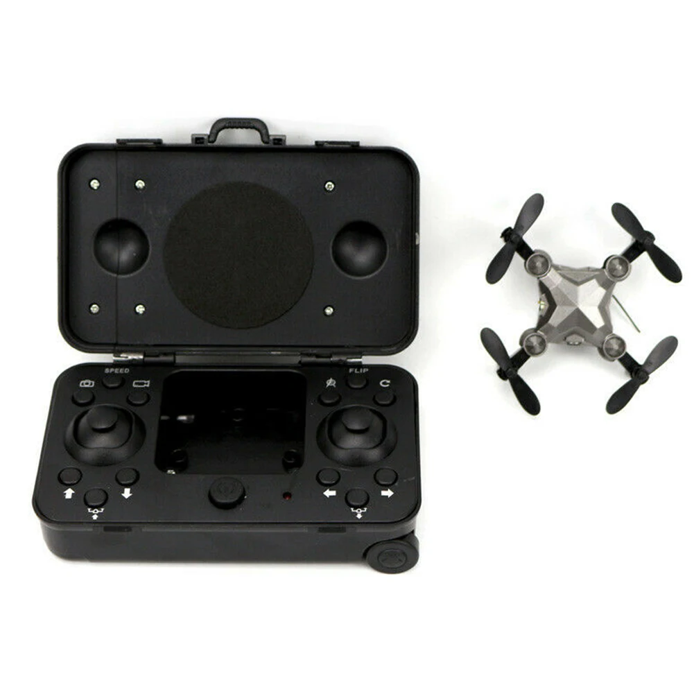 Квадрокоптер с карманом в коробке wifi HD FPV RC Дрон игрушки портативные вертолеты летательный аппарат камера фотосъемка складной мини