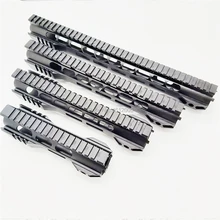 7 10 12 15 дюймов тактический ar 15 AR15 MLOK handguard поплавок супер тонкий Handguard Quad Rail стальная гайка для M4 M16