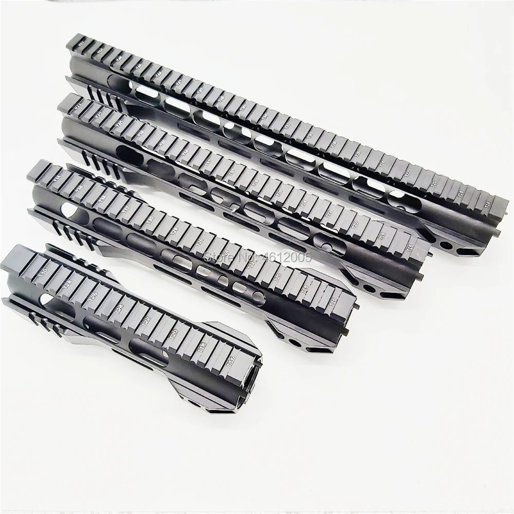 

7 10 12 15 inch tactical ar 15 AR15 MLOK handguard Free Float Super Slim Handguard Quad Rail steel Nut for M4 M16