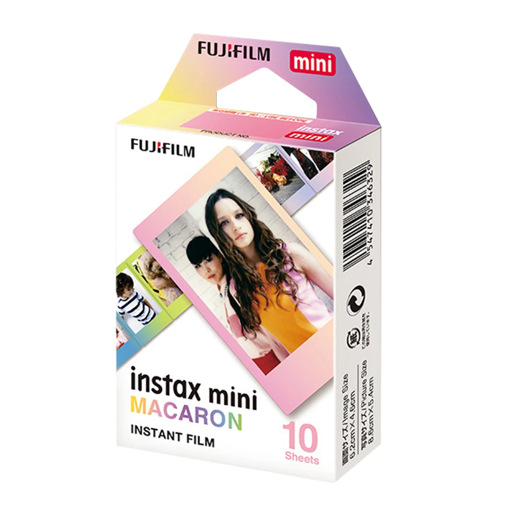 Fujifilm Instax mini 9 films for Fujifilm Instant Camera 7 8 25 50s 70 90 sp-1 sp-2 10 sheets Smartphone Photo Printer Macaron