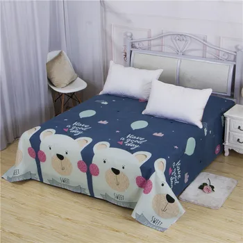 

Children's Sheets Boys Girls Cartoon Meter Bed Brushed Sheets Double Single Student Dormitory Sheets