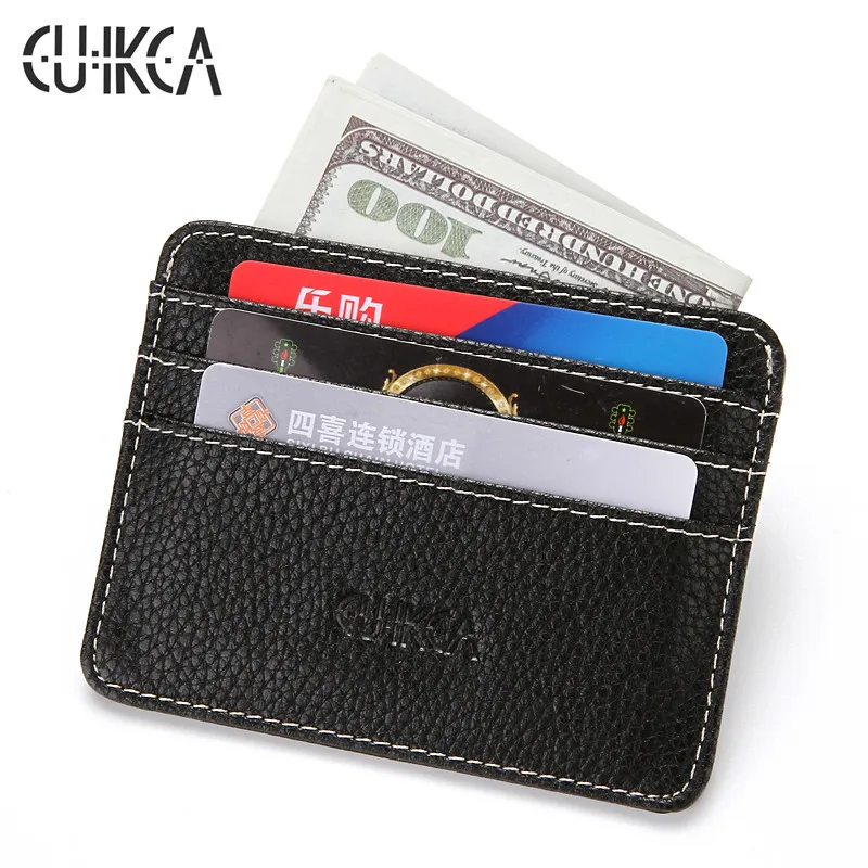 Новинка держатели для карт CUIKCA удостоверения личности чехол мужской и женский