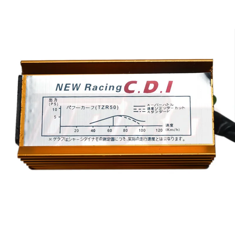TDPRO 5 шпильки AC гоночный CDI зажигания коробка из нержавеющей стали, квадратный штекер 12V GY6 для SSR 125 160cc SR160 для Dirt Pit Bike BAJA BA90 90cc ATV