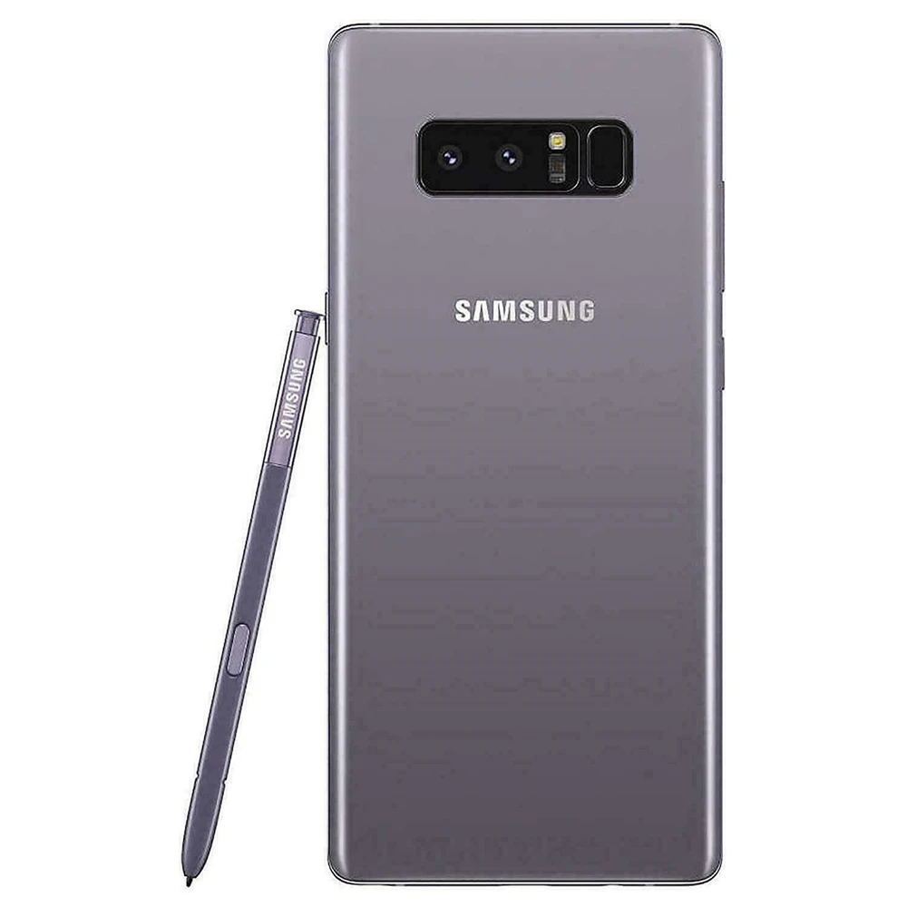 Samsung Galaxy Note8 Duos N950FD Note 8, разблокированный телефон 4G LTE, четыре ядра, 6,3 дюймов, две sim-карты, 12 МП, 6 ГБ и 64 ГБ, отпечаток пальца