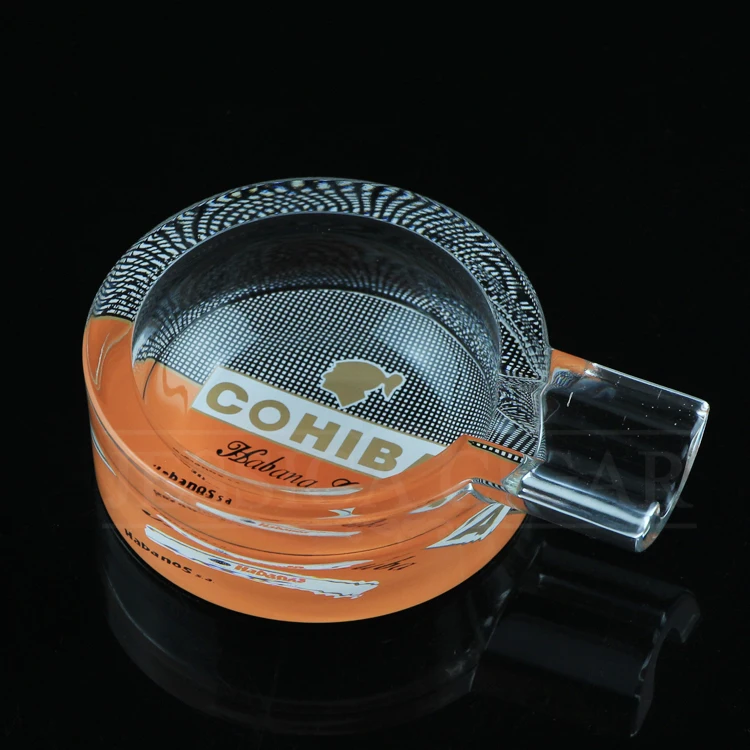 COHIBA пепельница керамическая Портативная Домашняя сигарная пепельница для 1 Сигары Держатель подставка напольный пепельница автомобиля Cenicero W/Подарочная коробка
