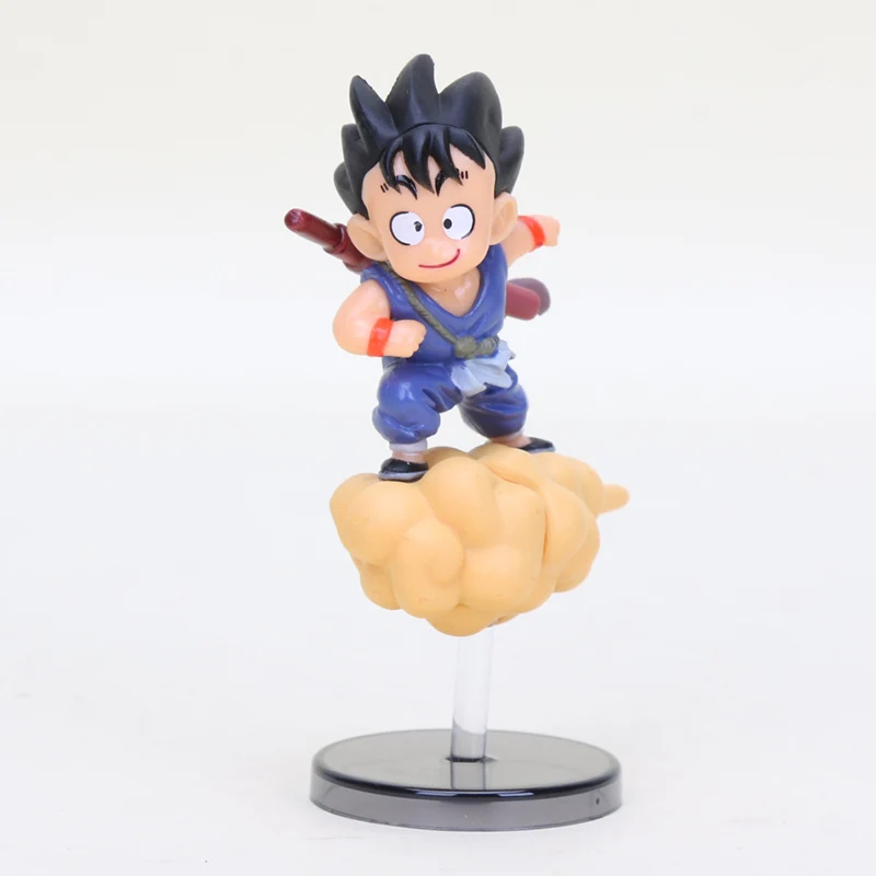 Аниме Dragon Ball Z фигурка куклы Сон Гоку сомерсо облако маленький ребенок Гоку фигурка Коллекционная модель игрушка подарок - Цвет: 9cm blue opp bag