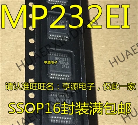 10 шт./лот MAX3232EIDBR MAX3232 MP232EI SSOP16 в